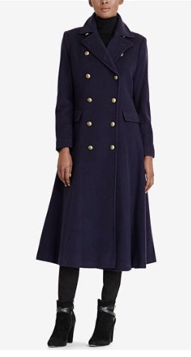 Lauren by Ralph Lauren Royal Navy coat